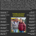 Luis Fernando Charris con su esposa y deudas